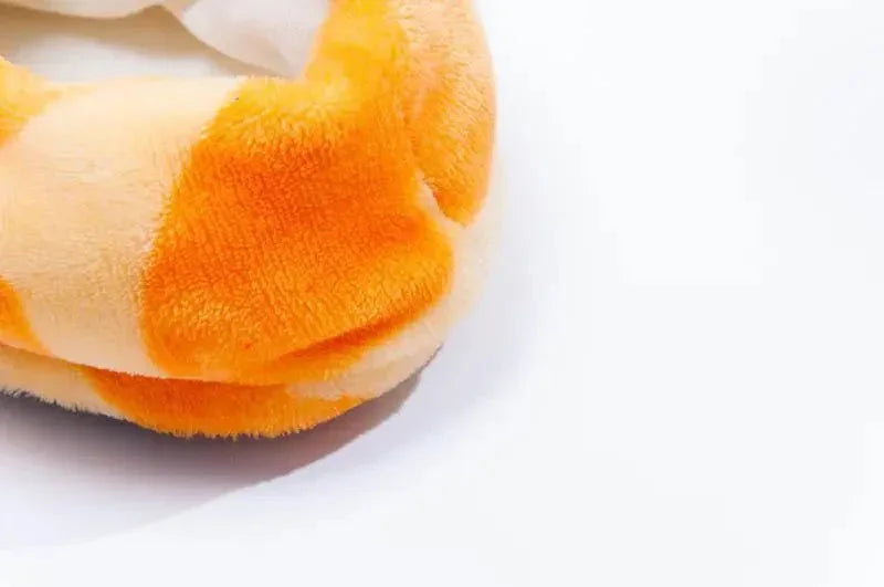 Unisex Animal Giraffe cosplay Kigurumi fleece slippers shoes - Pajamasbuy