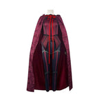 Wanda Maximoff Costume Cosplay Jumpsuit Red Witch Cloak Halloween Outfit for Woman - Azufun