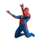 White Spider-Man PS5 PS4 Game Costume Cosplay Zentai Jumpsuit Halloween Party for Adult and kids - Azufun