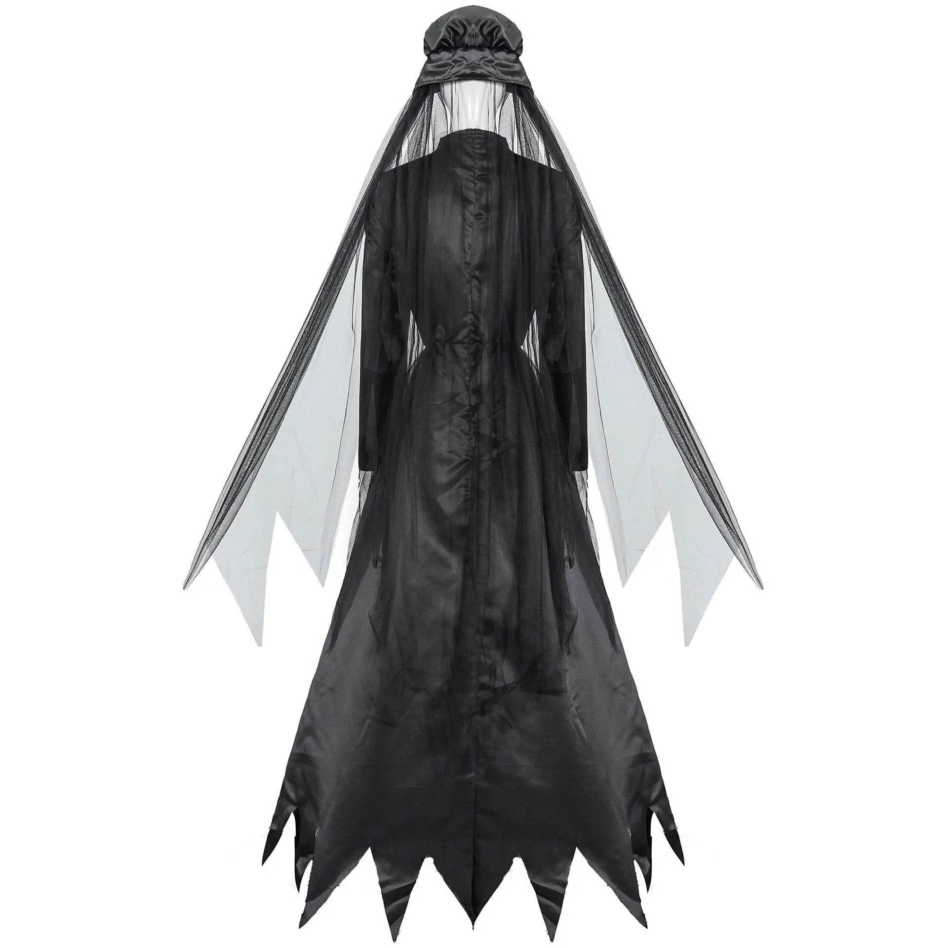 Witch ghost bride costume halloween cosplay - Azufun