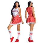 World Cup cheerleaders uniforms Costume football baby with socks - Azufun