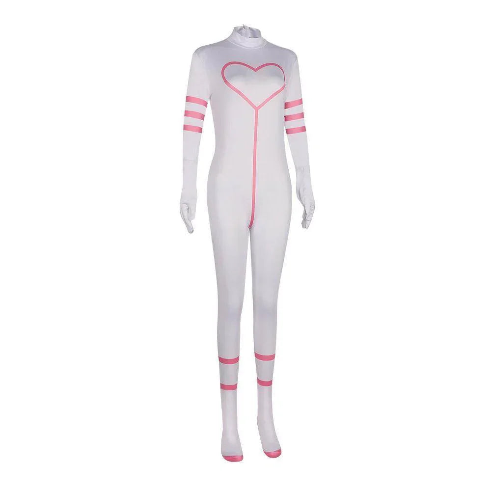 Angel Dust Hazbin Hotel Jumpsuit Carnival Cosplay Costume For Adult - Azufun
