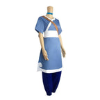 Anime Katara Avatar The Last Airbender Costume Party Carnival Cosplay Full Set - Azufun