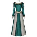 Anime Movie Shrek Princess Fiona Dress Halloween Carnival Suit Cosplay Costume For Adults - Azufun