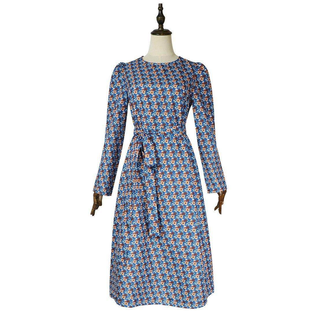 Astrid Deetz Costume Ball Dress Beetlejuice Skirt Striped Dress For Women Halloween - Azufun