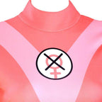 Atom Eve Invincible Costume Bodysuit Zentai Hero Cloak Cosplay - Azufun