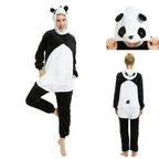3D Panda Kigrumi Onesies for Adult Animal Costumes Pajamas All Size