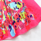 Barbie Movie Margot Long Puff Sleeve Dress Halloween Outfits Cosplay Costume Carnival Suit Kids - Pajamasbuy