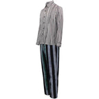 Beetlejuice 2 Michael Keaton Costume for men Party Halloween Suit - Azufun