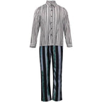 Beetlejuice 2 Michael Keaton Costume for men Party Halloween Suit - Azufun