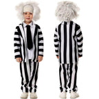 Beetlejuice Family Cosplay Costume Halloween Matching Outfits for Kids - Azufun