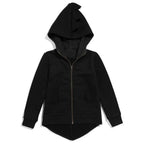 BuyChildren Spring Dinosaur Style Zipper Hooded Coat Jacket Now Cheaper With 3 - 5 Days Ship - PajamasBuy