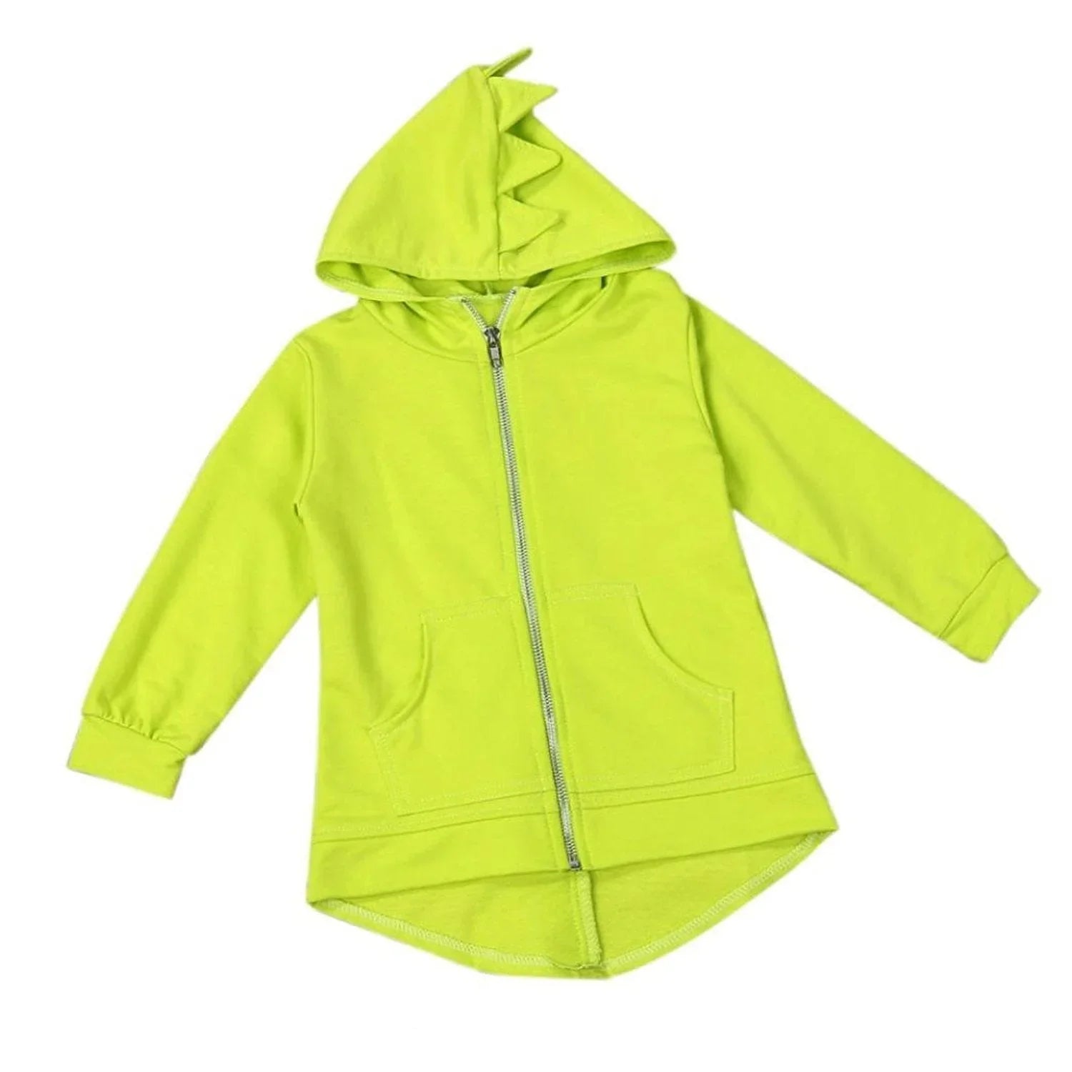 BuyChildren Spring Dinosaur Style Zipper Hooded Coat Jacket Now Cheaper With 3 - 5 Days Ship - PajamasBuy