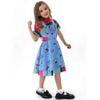 Chucky Season 2 Kids Dress Halloween Outfits Cosplay Costume - Azufun