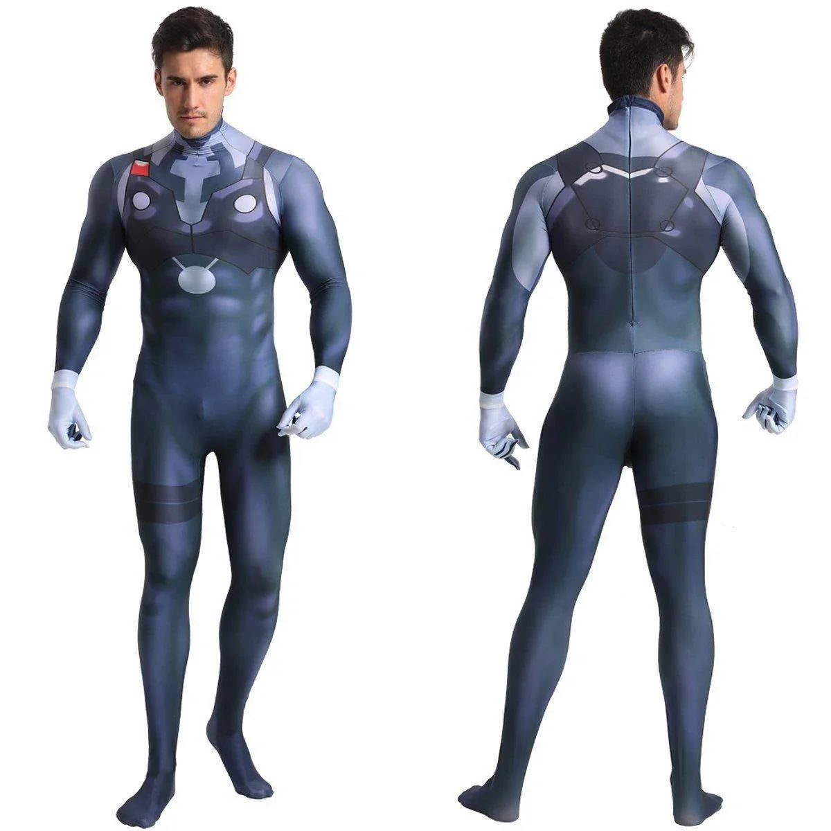 Darling in the frankxx 02 Cosplay Costume Zentai Bodysuit for Halloween Party - Azufun