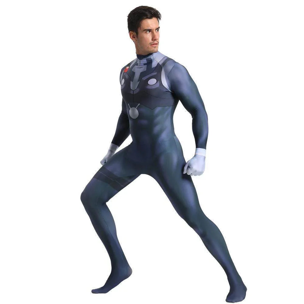 Darling in the frankxx 02 Cosplay Costume Zentai Bodysuit for Halloween Party - Azufun