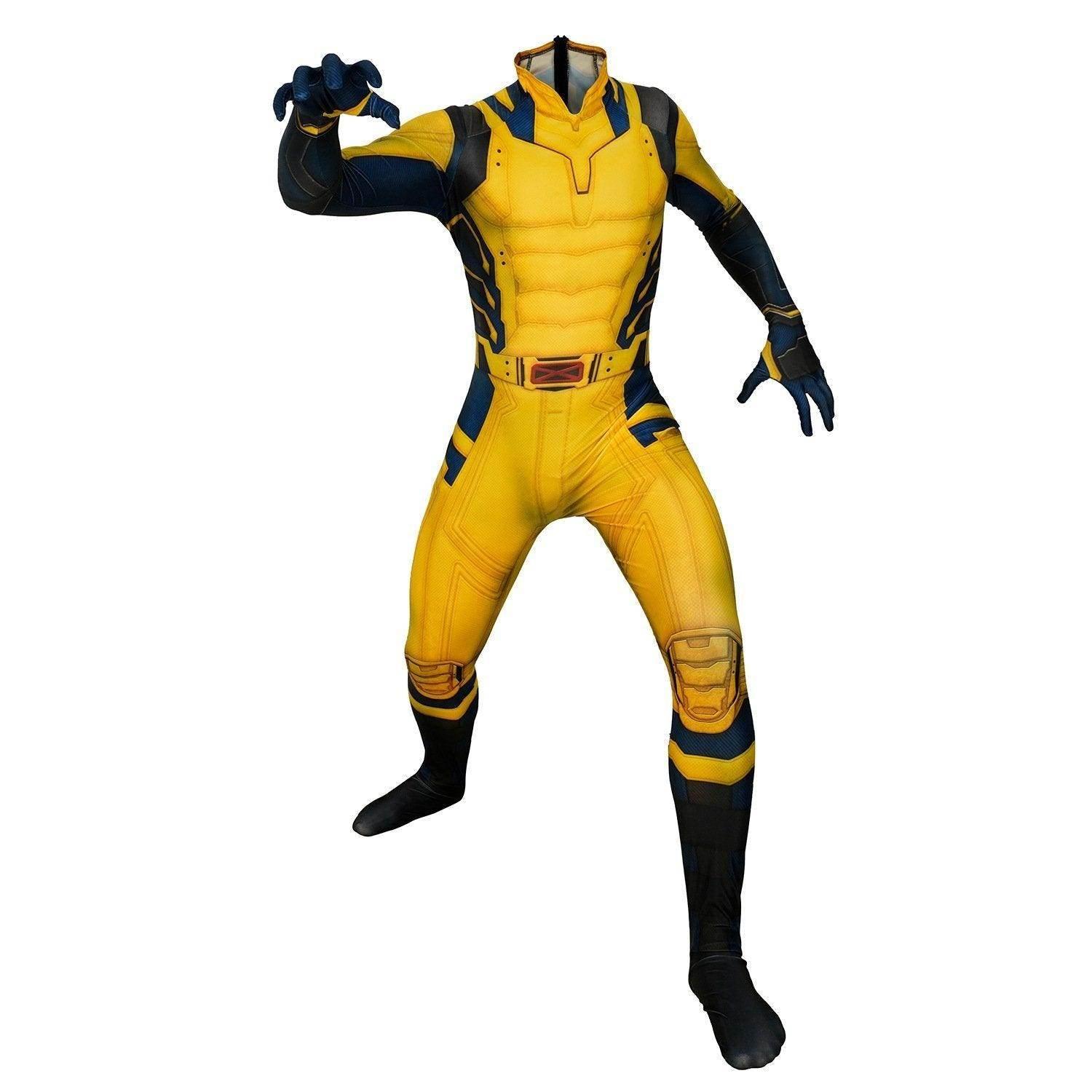 Deadpool 3 Wolverine Logan James Howlett Cosplay Jumpsuit Costume for Adults & Kids - Azufun