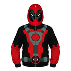 Deadpool and Wolverine Children 3D cartoon Sweater Jumpsuit cosplay - Azufun