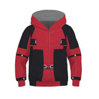Deadpool and Wolverine Children 3D cartoon Sweater Jumpsuit cosplay - Azufun
