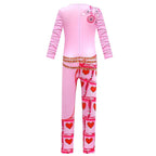 Descendants 3 Queen of Hearts Kigurumi Cosplay Costume Jumpsuit for Halloween - Azufun