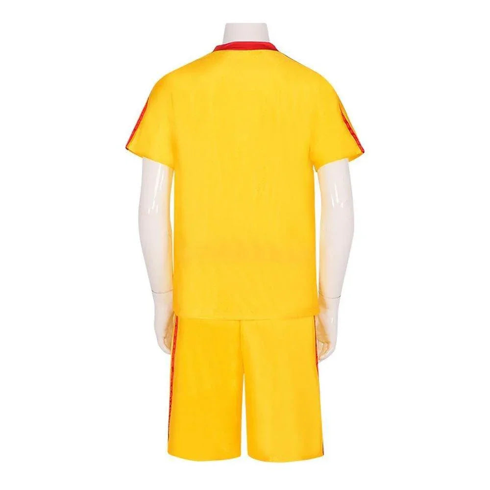 DodgeBall Average Joes Costume Fancy Dress Outfits Halloween Carnival Suit - Azufun