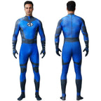 Fantastic Four Mr. Fantastic Reed Richards Cosplay Zentai Costume Suit for Adults and Kids - Azufun