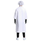 Frankenstein Mad scientist Professional Lab Coat Halloween Party Cosplay Set - Azufun