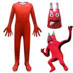 Garden of Banban Costume Kids Monster Cosplay Bodysuit Horror Play Party Jumpsuit Halloween Outfit - Azufun