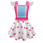 Girls Little Bo Peep Toy Story Kids Girls Dress Outfits Summer Cosplay Costume - Azufun