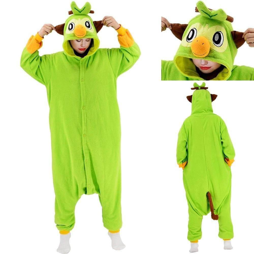 Grookey Kigurumi Onesies Anime Pokemon Pajamas Pyjamas Halloween Costume - Azufun