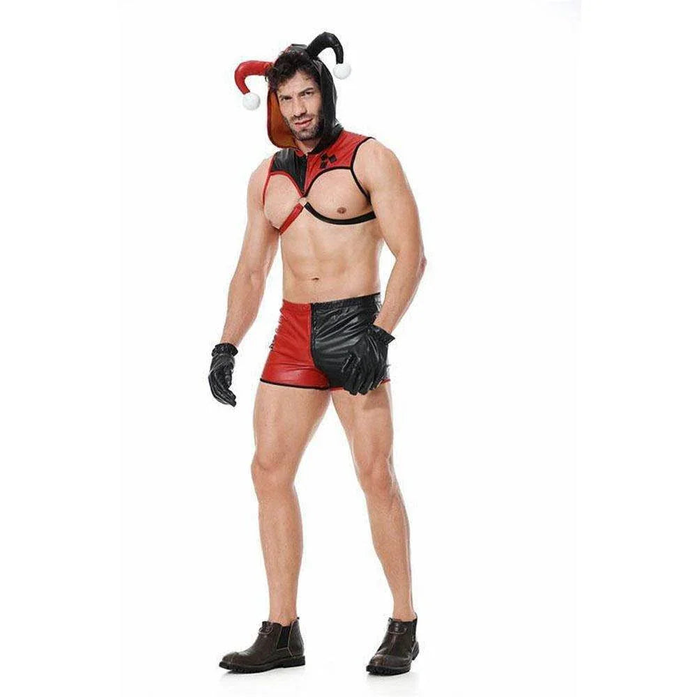 Harley Quinn Suicide Squad Joker Costume Cosplay Nightclub Halloween For Men Lingiere - Azufun