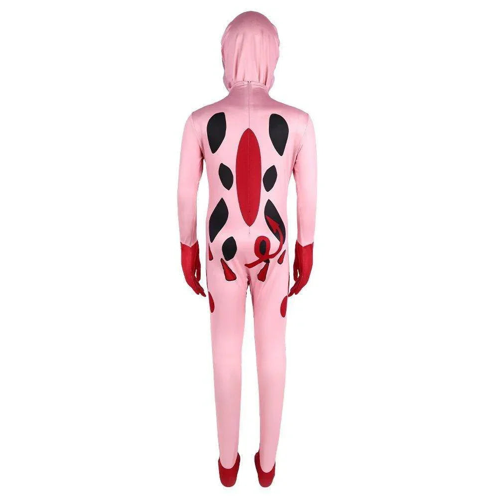 Hazbin Hotel Nugget Jumpsuit Adult Kids Cosplay Costume Outfits Halloween Carnival Suit - Azufun