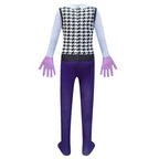 Inside Out Fear Cosplay Jumpsuit for Boys Kids' Zentai Costume - Azufun