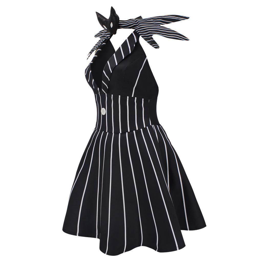 jack skellington costume Dress Nightmare Before Christmas For Women - Azufun