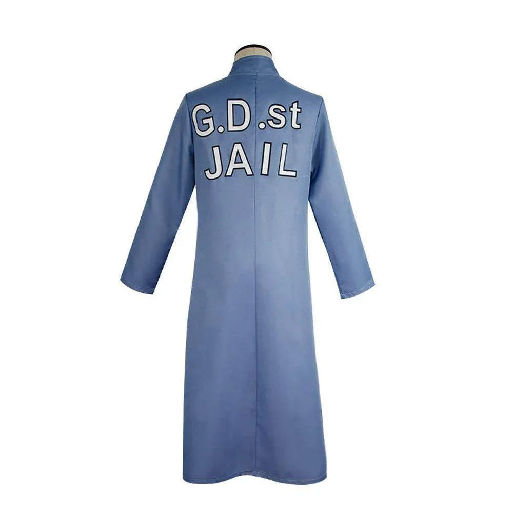 JOJO Stone Ocean Jolyne Cujoh Trench Coat Cosplay Costume Outfits Halloween Carnival Suit - Azufun