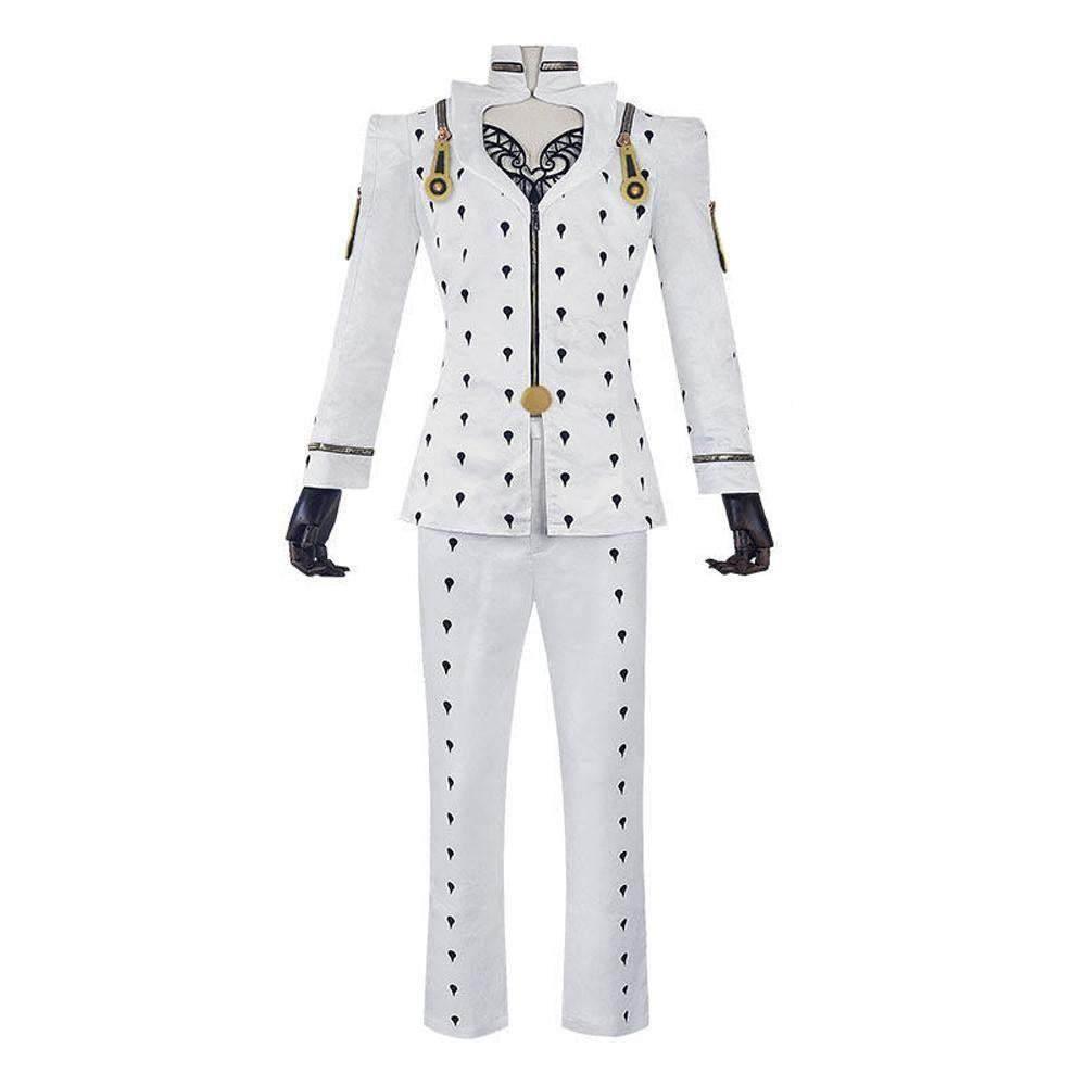 JoJo's Bizarre Adventure Cosplay Costume JoJo Wind Halloween Carnival Anime Suit Outfit Sets Dress Up For Adults - Azufun