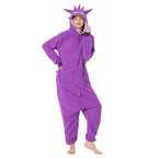 Gengar Kigurumi Onesies Anime Pokemon Pajamas Pyjamas Halloween Costume - Azufun