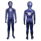 kid Spiderman Costume Cosplay Jumpsuit Superhero Full Body Zentai Suit