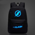 The Flash Anime Backpack  Night Luminous Cosplay Shoulder School Bag