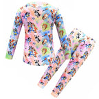 Bluey Pajamas Set Long Sleeve Trousers Two Pieces for Kids