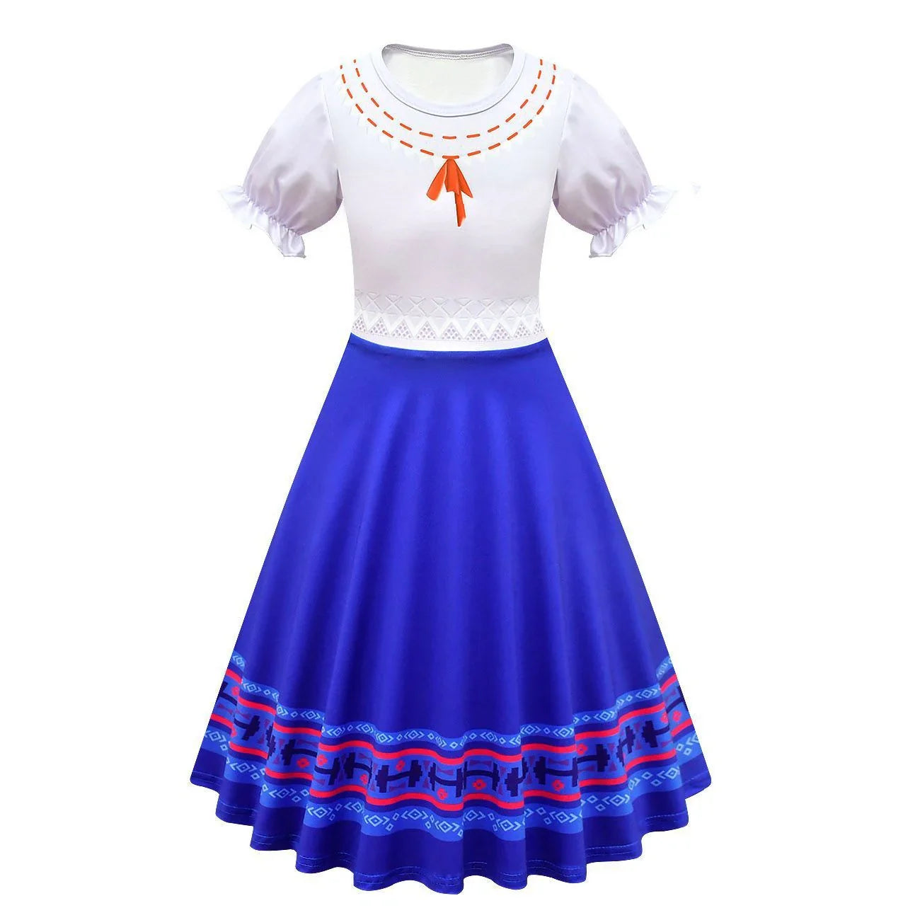 Encanto Luisa Dress for Girls Kids' Festival Cosplay Costumes Outfits