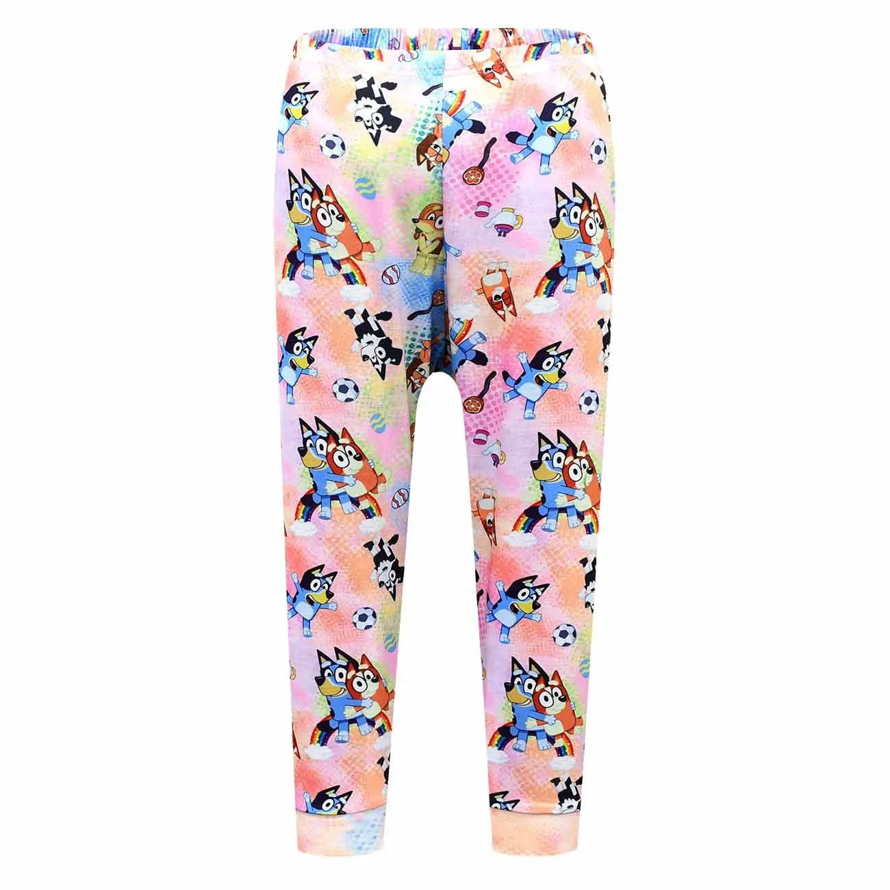 Bluey Pajamas Set Long Sleeve Trousers Two Pieces for Kids