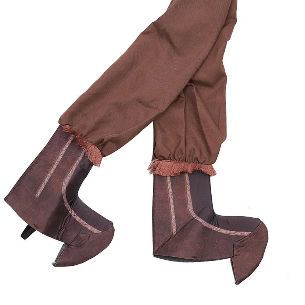 Kids Kristoff Costume Boys Fancy Dress Up Halloween Themed Party Cosplay Jumpsuit