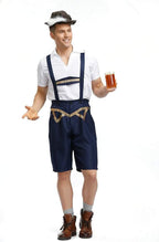 German Oktoberfest Outfit Straps Outfits Halloween Waiter Cosplay Costume - Azufun