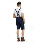 German Oktoberfest Outfit Straps Outfits Halloween Waiter Cosplay Costume - Azufun