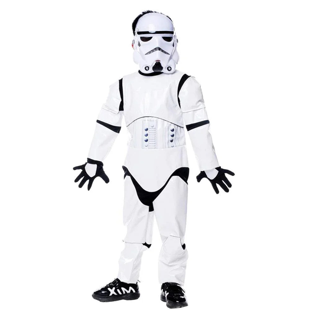 Star Wars Stromtrooper Kids Children Halloween Party Cosplay Costume - Azufun