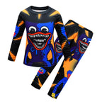 Poppy Playtime Cartoon Long Sleeve Pants Sets for Big Kids