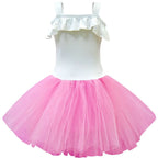 Fancy Nancy Cartoon Cosplay Dress Sling Tutu Dress for Kids
