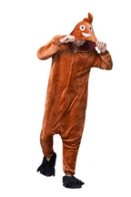 Feces Stool Kigurumi Onesie Pajamas Cosplay Costume