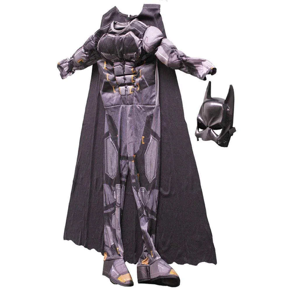 Batman Cosplay Costume Kids Halloween Party Performance Outfit for Boys